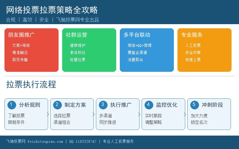 网络投票拉票策略全攻略